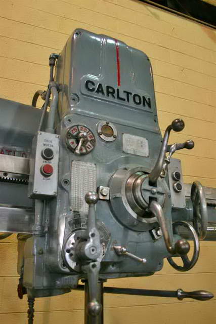 4' X 11 CARLTON RADIAL ARM DRILL