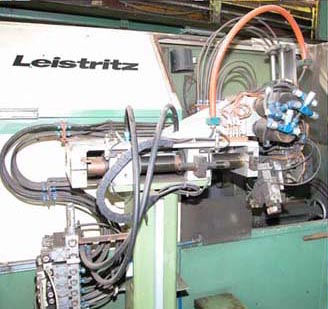 LEISTRITZ No. PW3.065.1.500 3-SPINDLE CNC MOTOR SHAFT THREADING WHIRLING MACHINE