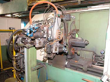 LEISTRITZ No. PW3.065.1.500 3-SPINDLE CNC MOTOR SHAFT THREADING WHIRLING MACHINE