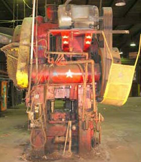 1000 Ton NATIONAL Maxi Press, 10 Str, 30 x 32 Bed, 19 x 17 Die Pocket