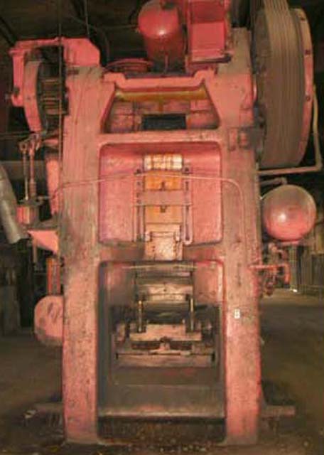 1600 Ton AJAX Forging Press, 8 Str, 39 x 36 Bed, 19 x 17 Die Pocket