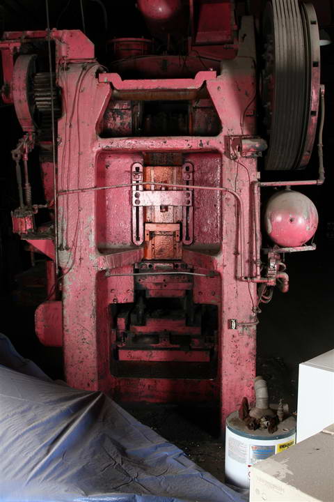 1600 Ton AJAX Forging Press, 8 Str, 39 x 36 Bed, 19 x 17 Die Pocket