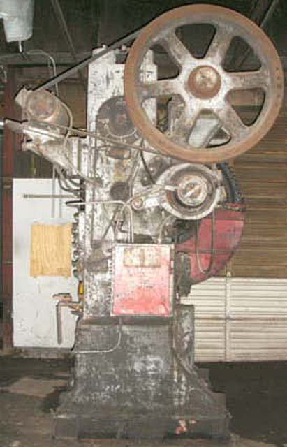 600 Ton TOLEDO Knuckle Joint Press, 4 Str, 30 SPM