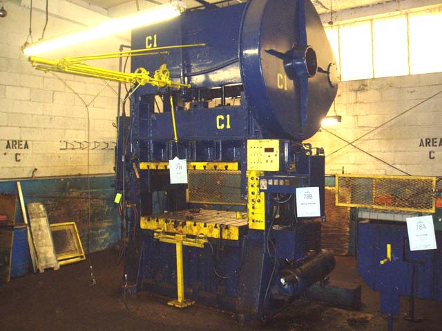 150 Ton BLISS SSDC Press, 8 Str, 20 SH, 60 x 42 Bed, 19 Windows, 40 SPM