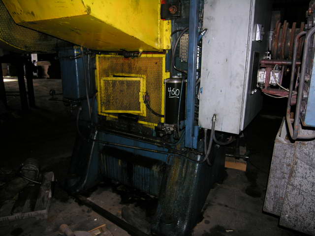 600 Ton MINSTER Knuckle Joint Press, 6 Str, 24-1/2 SH, 36 x 32 Bed, 33 SPM