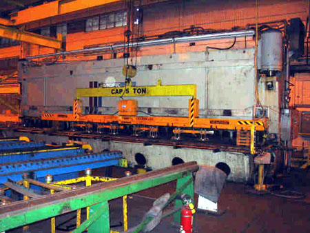 3/4 x 35' PACIFIC #500R35 Power Squaring Shear, 54 Back Gauge, 15 SPM