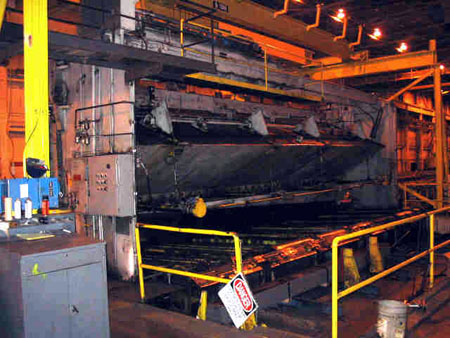 3/4 x 35' PACIFIC #500R35 Power Squaring Shear, 54 Back Gauge, 15 SPM