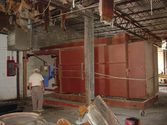 SENECA ENVIRONMENTAL PRODUCTS DUST COLLECTOR SYSTEM W/DUCT WORK