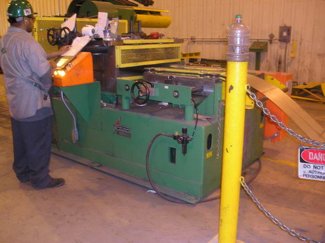 12 STND MONITOR INC Purlin Line, Uncoiler, Feeder Straightener, OBI Punch