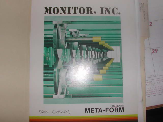 12 STND MONITOR INC Purlin Line, Uncoiler, Feeder Straightener, OBI Punch