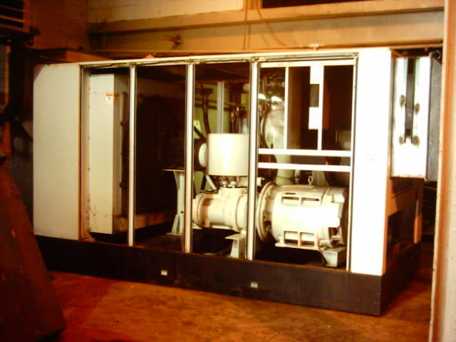 1100 CFM, 125 PSIG INGERSOLL RAND #SSR-EP-250 Air Compressor, Air Cooled