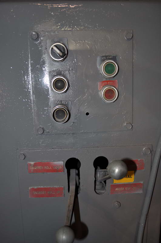 6,000 Lb ASL #1000 Motorized Uncoiler, 36 Width, 16 to 20 ID, 72 OD
