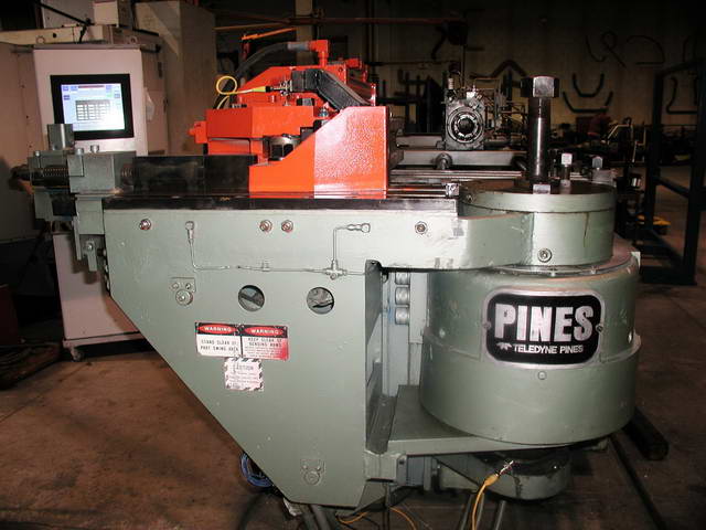 4 PINES #4 Model AD 35 CNC Bender, 15' Over Mandrel, 18 Radius