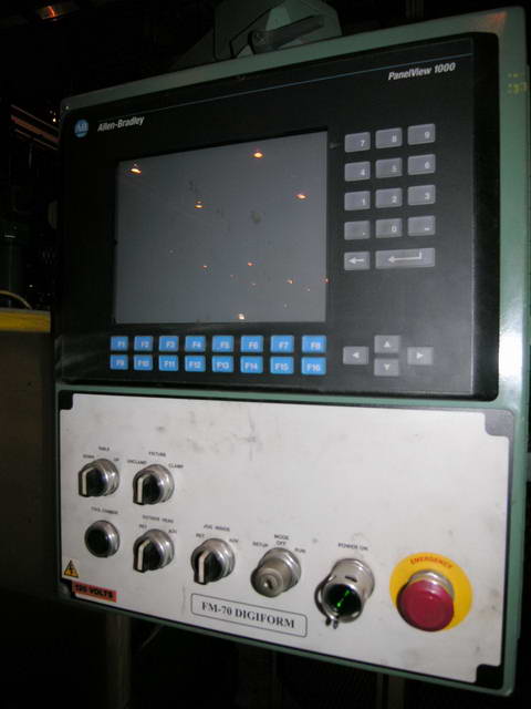 3 ADDISON-MCKEE #FM-70 Vert I/O Tube End Sizing Machine, 16 x 13 Bed, 2003
