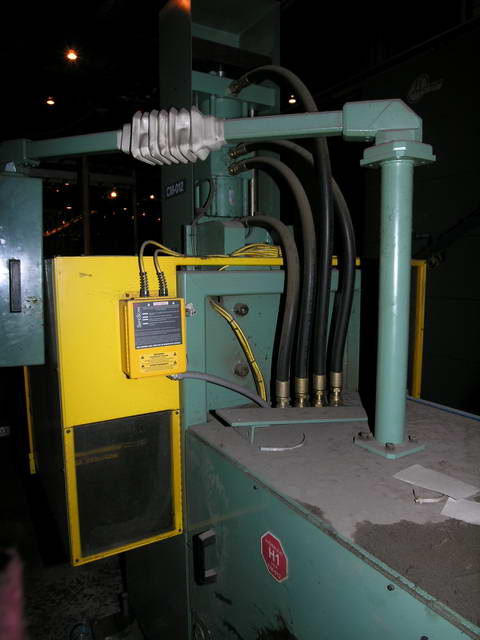 3 ADDISON-MCKEE #FM-70 Vert I/O Tube End Sizing Machine, 16 x 13 Bed, 2003