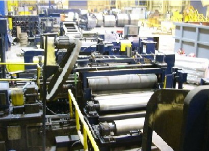 48 x .187 x 40,000 Lb WEAN Double-Loop Slitting Line