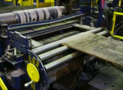 48 x .187 x 40,000 Lb WEAN Double-Loop Slitting Line