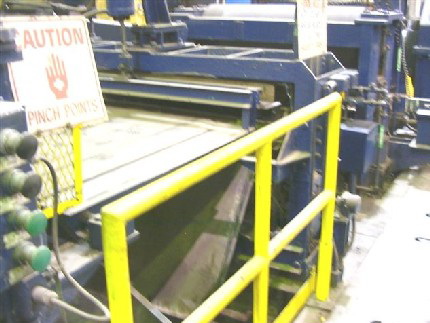 48 x .187 x 40,000 Lb WEAN Double-Loop Slitting Line