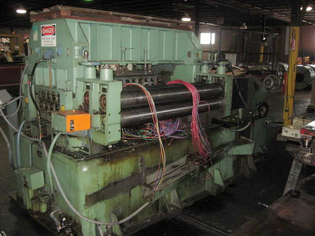 48 x 10 Gauge LENNOX Leveler, 9-Roll, Edge Trimmer, Entry/Exit Pinch, 40 HP