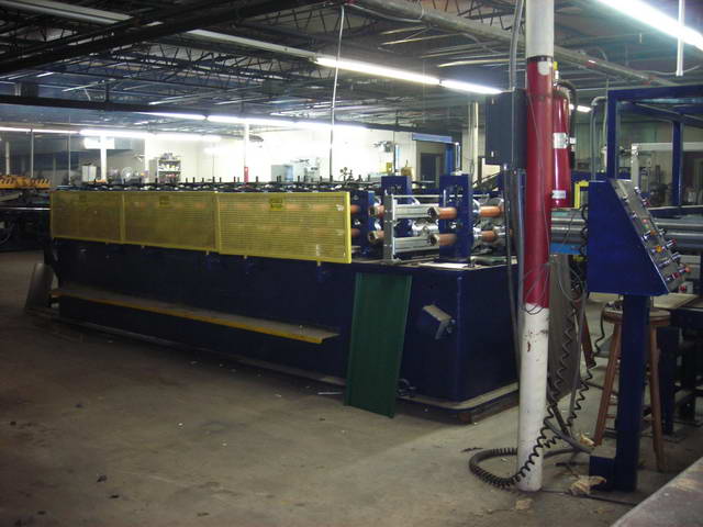16 STND ASC Standing Seam House Panel Line, 1 x 16 Panel, 32' Stacker
