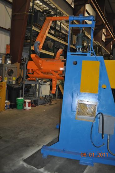 13,000 Lb PERFECTO #RS10-24M Uncoiler, 19.5 to 24.5 ID, 60 OD, 34 Mandrel