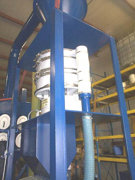 SURFACE BLASTING INC Parts Finishing System, 4 W x 4 H Max, (5) Nozzles