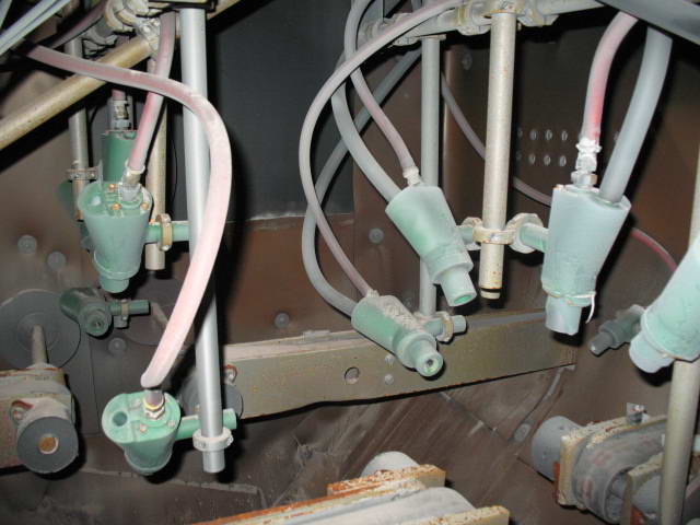 SURFACE BLASTING INC Parts Finishing System, 4 W x 4 H Max, (5) Nozzles