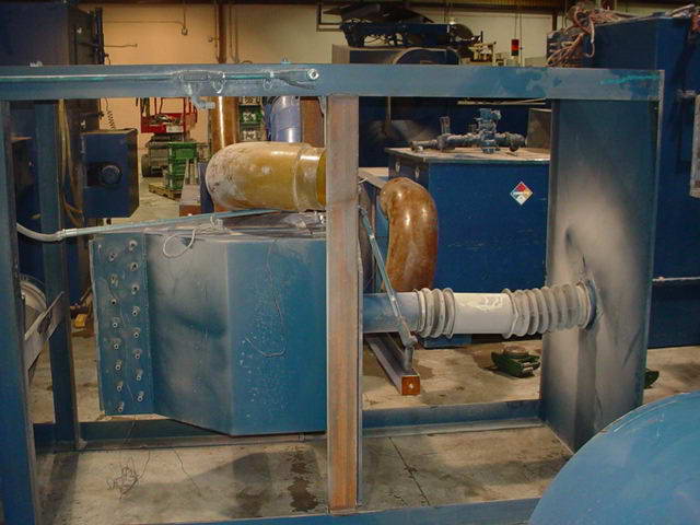 SURFACE BLASTING INC Parts Finishing System, 4 W x 4 H Max, (5) Nozzles