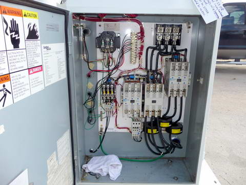 600 CFM, 125 PSIG GARDNER DENVER #EAU 99K Air Compressor, Air Cooled, 150 HP