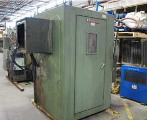 200 KW THERMATOOL #VT200 High Frequency Welder, Heat Exchanger