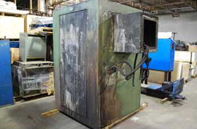 200 KW THERMATOOL #VT200 High Frequency Welder, Heat Exchanger