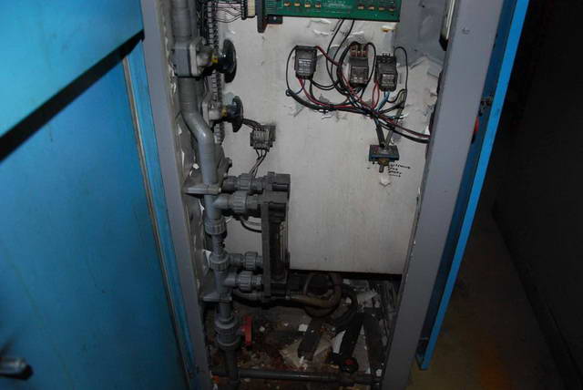 200 KW THERMATOOL #TMI200 High Frequency Welder, Heat Exchanger