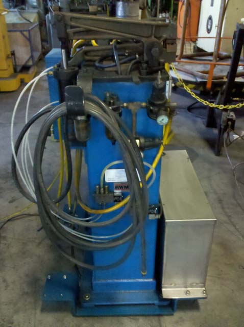 45 KVA (50% Duty Cycle) A.I.I. Butt Welder, 440 Volt, 1/4 to 5/8 MS Rd Wire