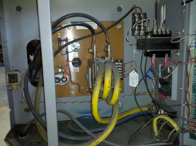 45 KVA (50% Duty Cycle) A.I.I. Butt Welder, 440 Volt, 1/4 to 5/8 MS Rd Wire