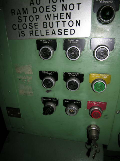 100 Ton ALPHA Die Tryout Press, 6 Str, 26 SH, 60 LR x 36 FB Slide, 10 HP