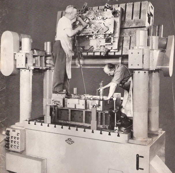 100 Ton ALPHA Die Tryout Press, 6 Str, 26 SH, 60 LR x 36 FB Slide, 10 HP