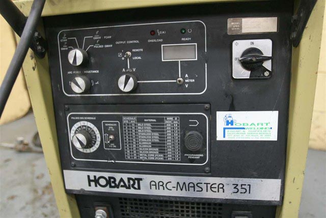 350 Amp HOBART MODEL ARC-MASTER 351 ARC WELDER