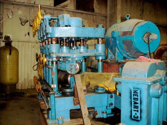 6 1/2 MEDART 6-ROLL TUBE STRAIGHTENING MACHINE