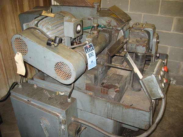 6 , HAMMOND, No. OD-2 CYLINDRICAL CENTERLESS BELT POLISHER