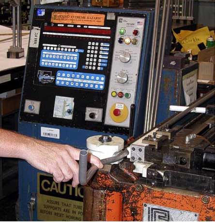 3/4 EATON LEONARD No. VB75C-89-HR CNC TUBE BENDER, VECTORBEND