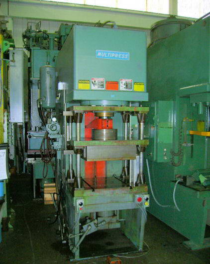 100 Ton DENISON #FX100-C592E Hyd Gap Frame Press, 15 Str, 30 Dylt, 100 HP