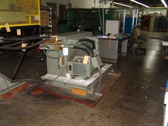 110 Ton SCHWABE No. RH-110 HYDRAULIC DIE CUTTING MACHINE, 1987,