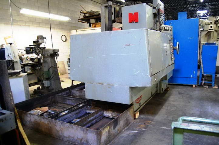 48 MATTISON #24 Rotary Surface Grinder, 56 Inside Guard, 24 Wheel, 100 HP