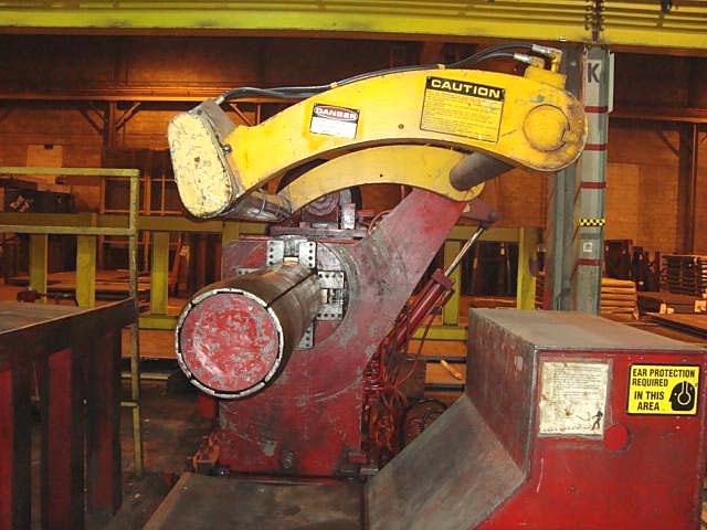 40,000 Lb CINCINNATI #CPRS 72-40 Uncoiler, 16 to 24 ID, Hyd Expansion