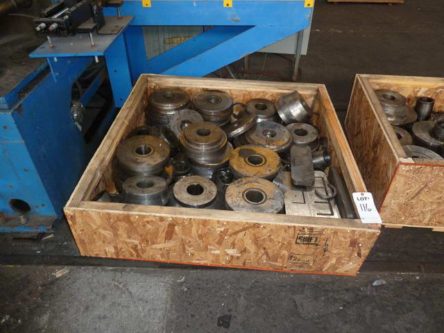 10 STND TISHKEN Stud & Track Roll Forming Line, 3 Spdl Dia, 21 Roll Space