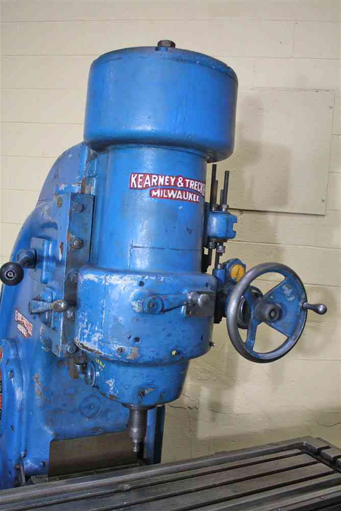 #2 KEARNEY TRECKER MODEL #2CSM PLAIN VERTICAL MILL