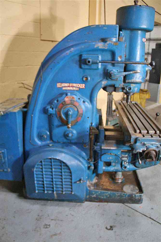 #2 KEARNEY TRECKER MODEL #2CSM PLAIN VERTICAL MILL