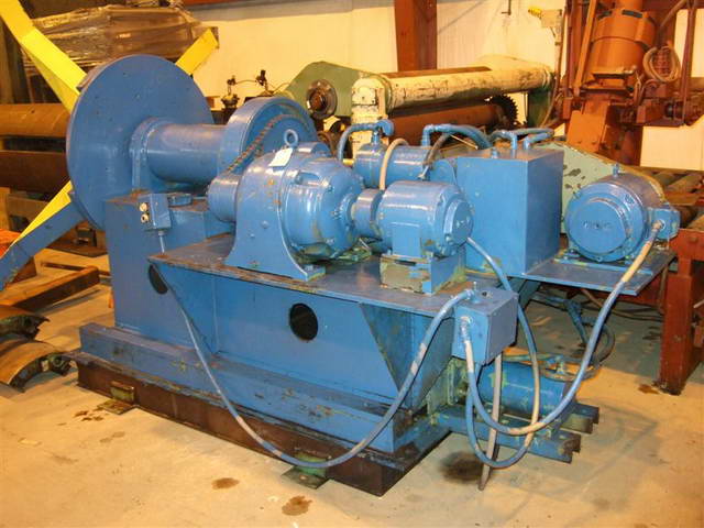 10,000 Lb PAXSON Uncoiler, 48 Width, 16 to 20 ID