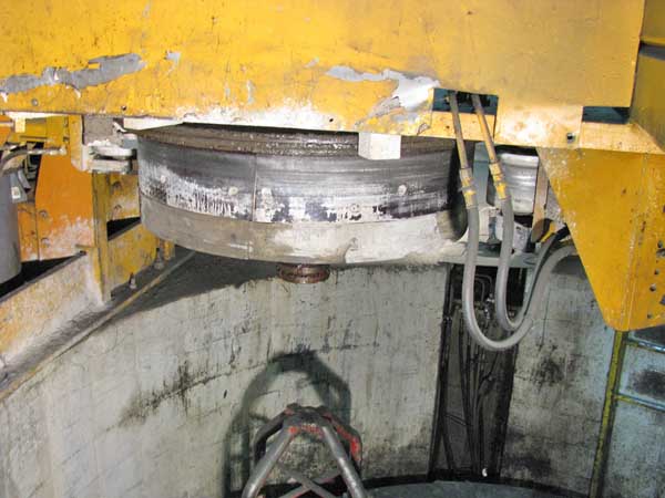 1 1/2 HETRAN MODEL #WS-15 COIL TO COIL ROD & WIRE PEELING/SHAVING LINE, 1993