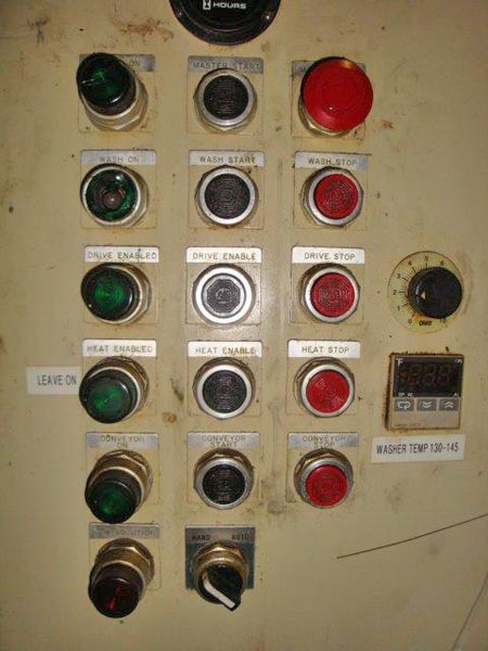 RAMPE MODEL #VDP-4836R ROTARY DRUM PARTS WASHER